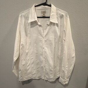 L.L. Bean Women’s White Shirt
